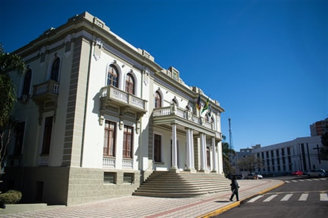 traditional city hall building